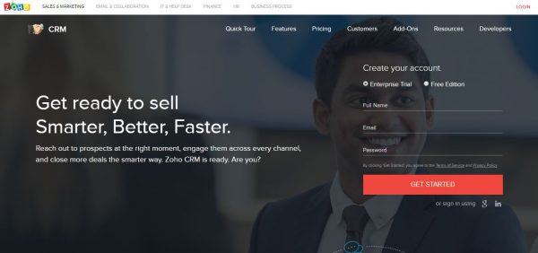 Zoho CRM Tool Zoho CRM Tool
