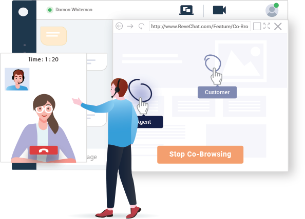 Help your customers with live assistance