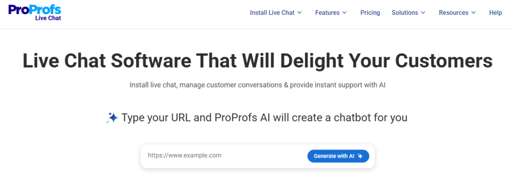 ProProfs Chat