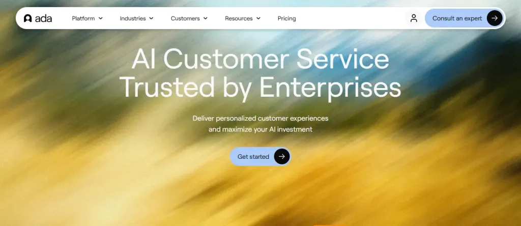 Ada is a no-code automation platform