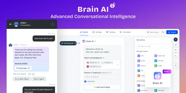 Personalized Responses with Brain AI