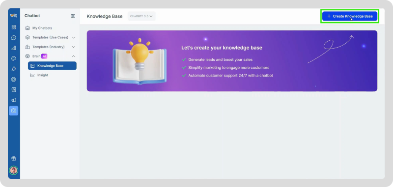 Create a Knowledge Base