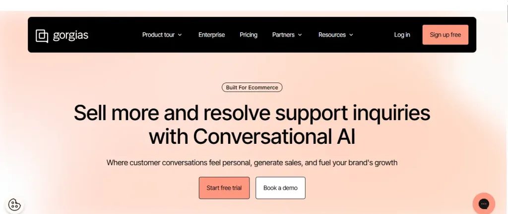 Gorgias is primarily a helpdesk and ticketing platform with strong AI automation