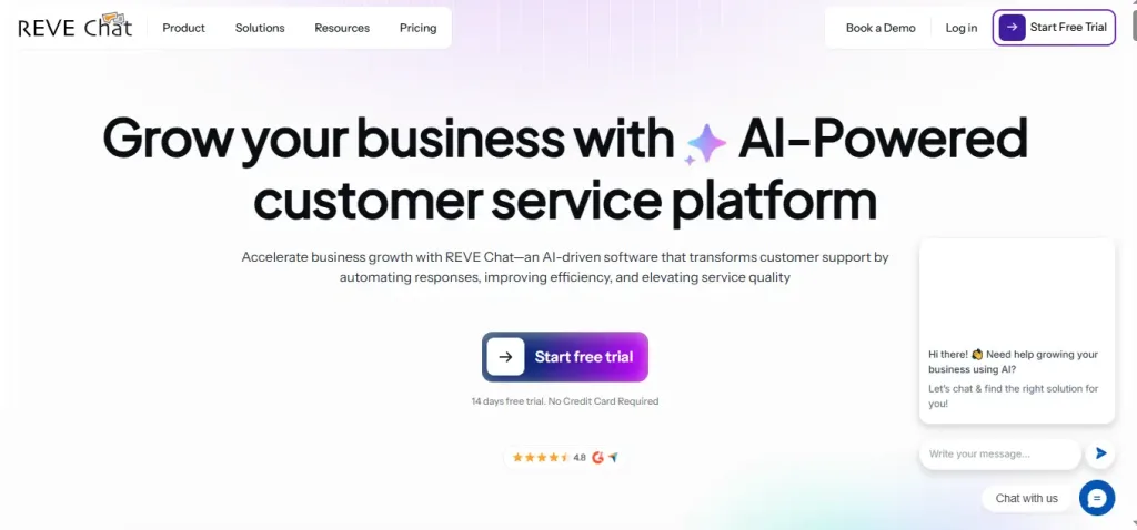 REVE Chat is an omnichannel customer communication platform